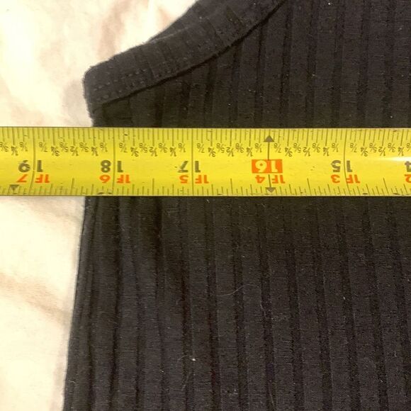 DOUBLE ZERO, tunic, sleeveless, w/slit to side and cross seam, great cond., - Picture 8 of 9